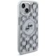 4. Karl Lagerfeld IML Monogram Karl & Choupette Head MagSafe-Hülle für iPhone 15 – transparent