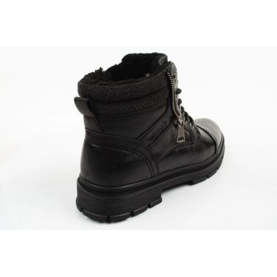 8. Wrangler Herrenschuhe Gillen Fur Stiefeletten, schwarz, gefüttert, modische Stiefeletten