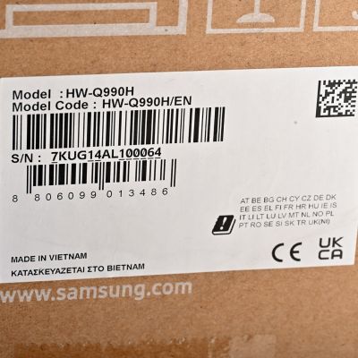 16. Samsung HW-Q990H/EN Soundbar 11.1.4 Kanäle 650W Bluetooth 5.3 Dolby Atmos Schwarz (Modell 2026)