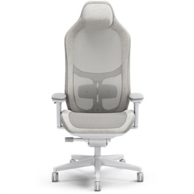 Fractal Design Refine 2 Mesh Light Gaming-Stuhl, gepolsterter Sitz, Grau