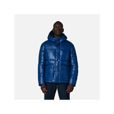 Rossignol Shiny Hoodie Parka Jkt Marineblau