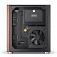 19. Jonsbo TK-0 PC-Gehäuse, Mini-Tower, Mini-ITX, gehärtetes Glas, Holz – schwarz