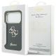8. Guess IML 4G Script Metallhülle für iPhone 17 Pro Max – Schwarz