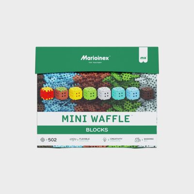 2. Marioinex Mini-Waffel-Bausteine, 502 Teile