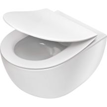 Wandhängende, randlose Toilette