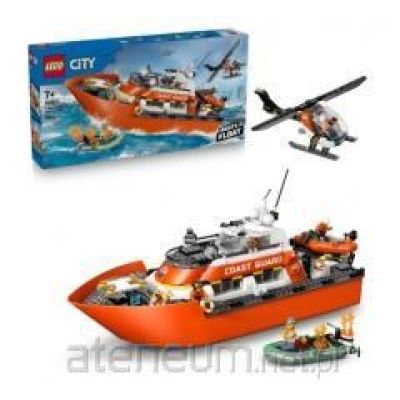 12. LEGO CITY 60504 Rettungsboot und Hubschrauber der Küstenwache