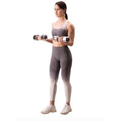 6. Chrome Hanteln 2x7 kg HMS CHD07