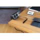 6. Brennenstuhl Estilo Doppelsteckdosenleiste mit Überspannungsschutz, 1x USB-C, 9x Steckdosen