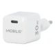 Mobilis 001383 Universelles Ladegerät für Mobilgeräte, Weiß, AC-Schnellladung, intern