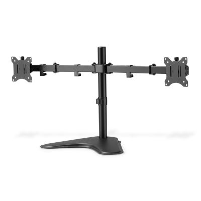 27. DIGITUS DOPPEL-TISCHSTÄNDER 2XLCD MAX. 32" MAX. 2X 8KG NEIGUNGS- UND DREHBAR SCHNELLVERSCHLUSS DA-90401