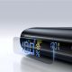 14. Baseus EnerFill FC41 25000mAh 145W Powerbank mit Digitalanzeige und integriertem Dual-USB-C-Kabel – Schwarz