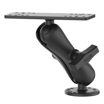 3. RAM MOUNT RAM-111U Flachmontagesatz für Echolot