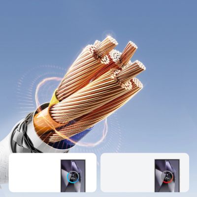 3. Joyroom S-A28 Flash Series 3A USB-A - USB-C Kabel 1m - Weiß