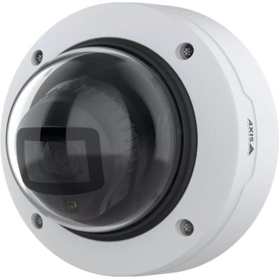 Axis P3278-LV Dome IP-Sicherheitskamera für Innen- und Außenbereich, 3840 x 2160 px, Decken-/Wandmontage