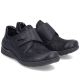 4. Rieker 48954-00 bequeme schwarze Damenschuhe mit Klettverschluss