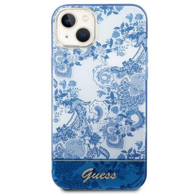 3. Ratet Guess , GUHCP14MHGPLHB iPhone 14 Plus 6,7" blau/blaue Hardcase Porcelain Collection