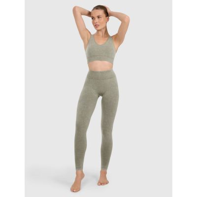 Nahtlose Yoga- und Pilates-Leggings für Damen, Größe 4F 4FWAW25TFTIF407-41A