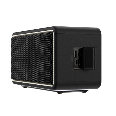 4. Acefast K3 Ultra Kabelloser Lautsprecher mit RGB-Hintergrundbeleuchtung, Bluetooth 5.4 – Schwarz