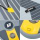 10. SUP-Board REBEL ACTIVE aufblasbar 244x76x10, Set