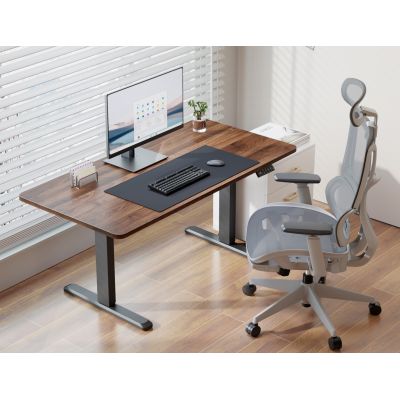 4. Equip 650815 Stehtischgestell, elektrisch betrieben, 2 Beine, schwarz
