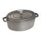 8. ZWILLING STAUB LA COCOTTE 5,5 l ovaler gusseiserner Bräter