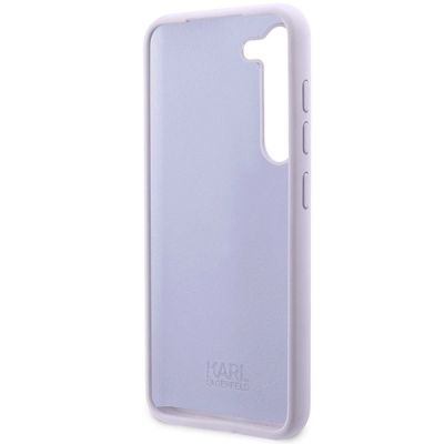 7. Karl Lagerfeld KLHCS23MSNIKBCU S23+ S916 Hardcase lila/lila Silikon Ikonik