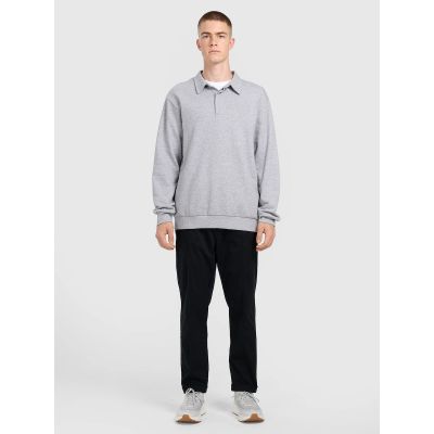 6. Herren-Sweatshirt mit Kragen, Regular Fit 4F 4FRAW25TSWSM2546-27M