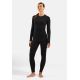 ODLO Merino 160 BL Top Crew Neck Damen T-Shirt L/S Gr. M Schwarz