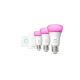 10. Philips Hue White & Color Ambient Starter-Kit: 3 E27 (1100) Smart-Lampen + Hue Dimmerschalter