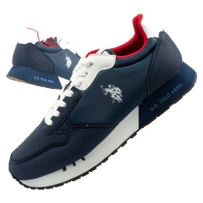 US Polo Assn Sportschuhe, Sneaker für Herren, modisch und bequem, marineblau