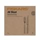 FISKARS Steakbesteck-Set, 24-teilig, komplett aus Stahl
