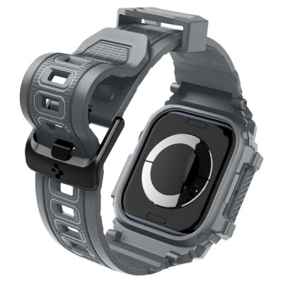 10. Spigen Rugged Armor Hülle für Apple Watch 10 46 mm – Grau