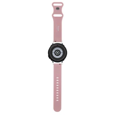 2. Hello Kitty Silikon-Katzenkopf-Universalband 20 mm – Rosa