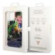 8. Guess GUHCP14SLFLSB iPhone 14 6.1 "blau / blaue Hardcase Flower Liquid Glitter