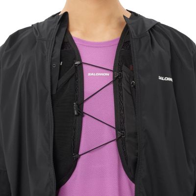 3. Salomon Sense Aero Wind JKT W LC2743700 Schwarz L