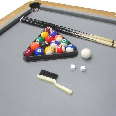 8. 3-in-1 Multifunktionstisch: Billardtisch, Tennistisch, Esstisch, Universal, 213,4 x 111,8 x 81,2 cm, ENERO