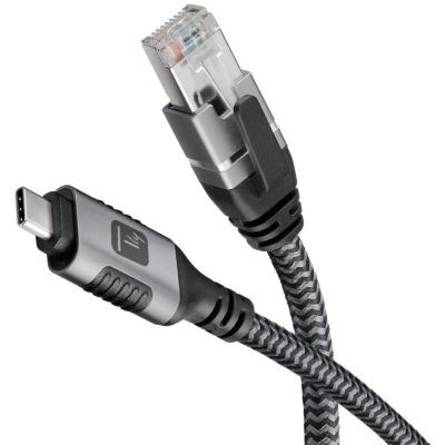 4. TECHLY USB-C ZU GIGABIT ETHERNET RJ45 1M ADAPTER/NETZWERKKABEL