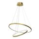 Ronday LED-Hängelampe 60 cm 51 W gold