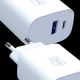 9. 3mk FlowPower 30W 1A1C PD 3.0 QC4+ Wandladegerät – Weiß