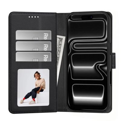 2. Tech-Protect Wallet MagSafe Hülle für iPhone 17 Pro / 18 Pro – mattschwarz