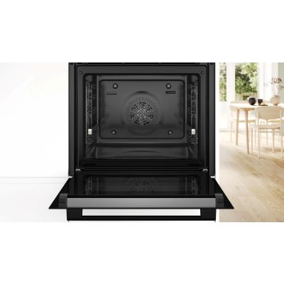 19. BOSCH HBG571EB4 Einbaubackofen, 60 x 60 cm, schwarz
