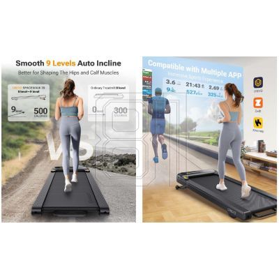 6. Urevo Spacewalk 3S treadmill + Tuckano URTM024+BIUBI electrically adjustable desk