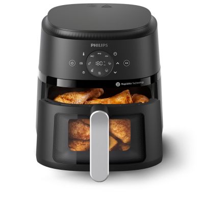 18. Philips Fritteuse der Serie 2000 NA221/00 mit einem Fassungsvermögen von 4,2 Litern (silber)