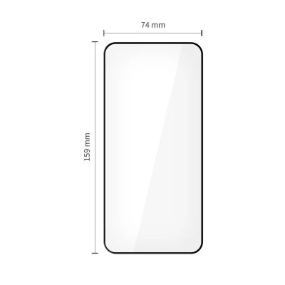 2. Tech-Protect Glass Fit+ 2er-Pack Panzerglas für Xiaomi 15T / 15T Pro - Schwarz
