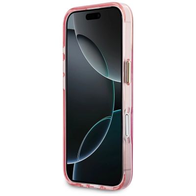 5. Karl Lagerfeld IML Choupettes Karl Script Logo MagSafe iPhone 17 Hülle - Pink