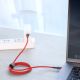8. Baseus CATKLF-G09 USB-C – USB-C PD QC-Kabel 60 W 3 A 480 Mbit/s 1 m – rot