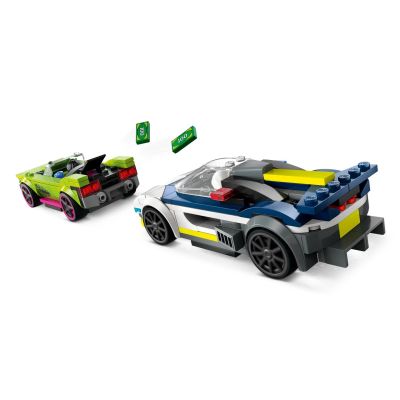 4. LEGO City 60415 Verfolgungsjagd mit Polizei-Muscle-Cars