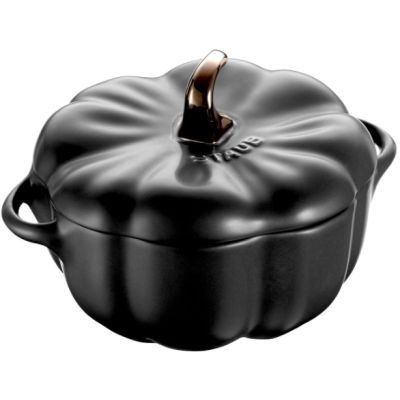 3. Mini Cocotte runder Kürbis STAUB 40508-549-0 - schwarz 700 ml