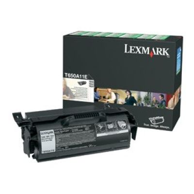 Lexmark Toner T650A11E Schwarz