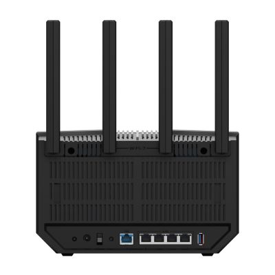 3. ASUS RT-BE92U WLAN-Router, 10-Gigabit-Ethernet, Tri-Band (2,4 GHz/5 GHz/6 GHz), Schwarz